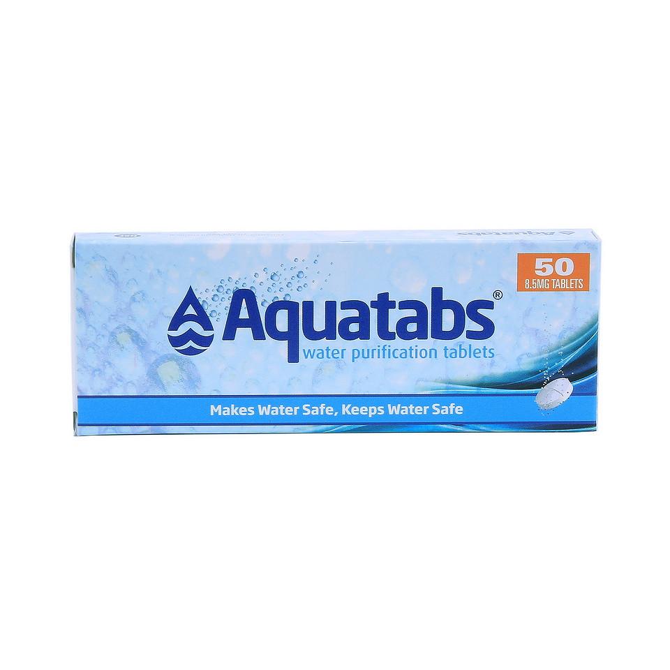 Aquatabs 50 Stuks / Waterzuiveringstabletten -4049-a